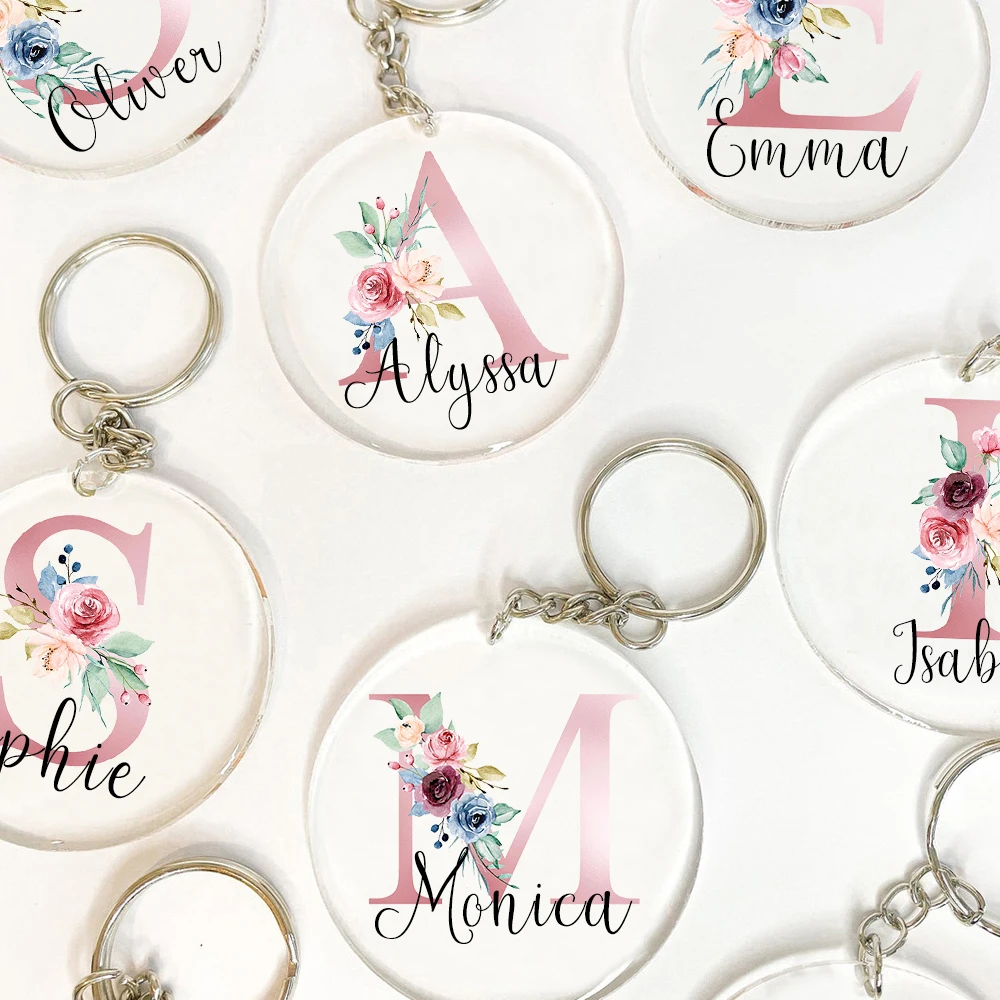 Phone Accessories And Names - Adı ile kişiselleştirilmiş ilk anahtarlık kolye
