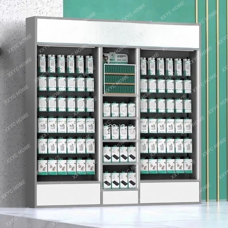 Phone Accessories Rack Display - Mobil telefon aksesuarları vitrin rafı, film