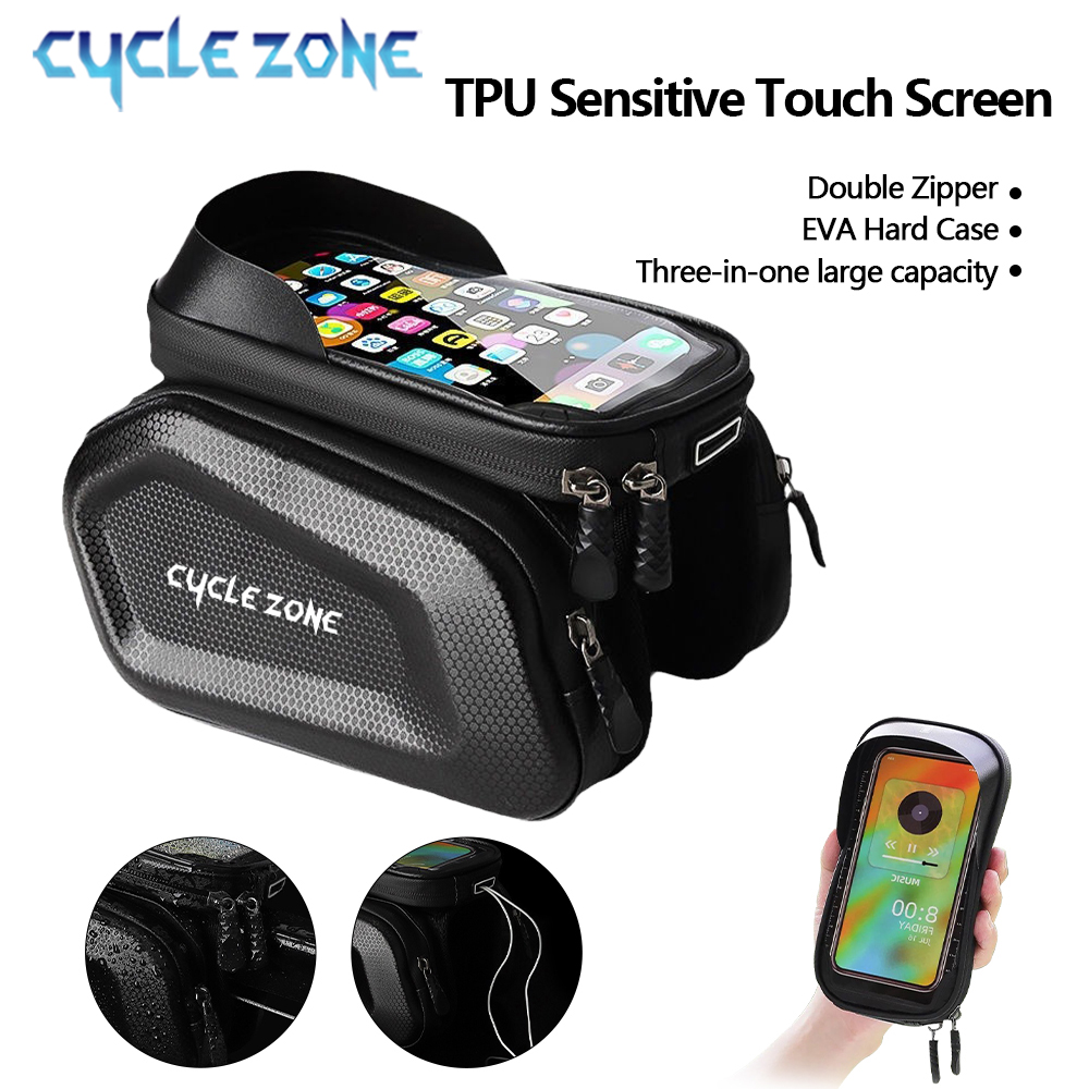 Youtube Phone Accessories - Bisiklet Telefonu Çantası Bisiklet Üst Ön