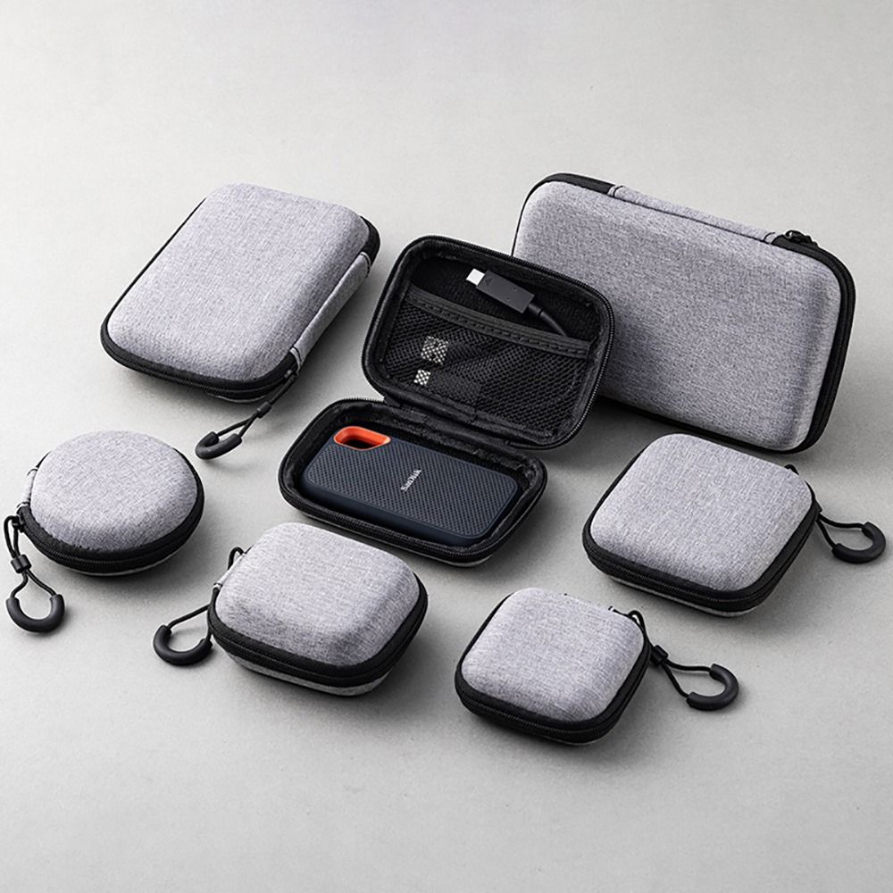 Phone Accessories Are - 1 Adet Kulaklık/Telefon/Şarj Kablosu EVA Saklama