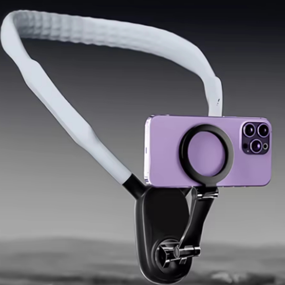 Neck Hanging Phone Holder - A20M Manyetik Boyun Montaj Göğüs Standı