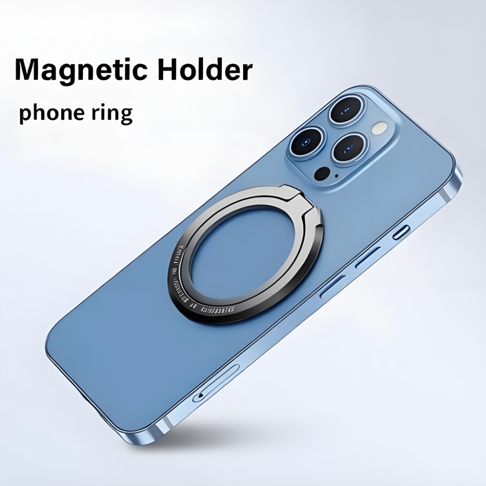 Desk Phone Stand - Evrensel Manyetik Telefon Yüzük Tutucu 360