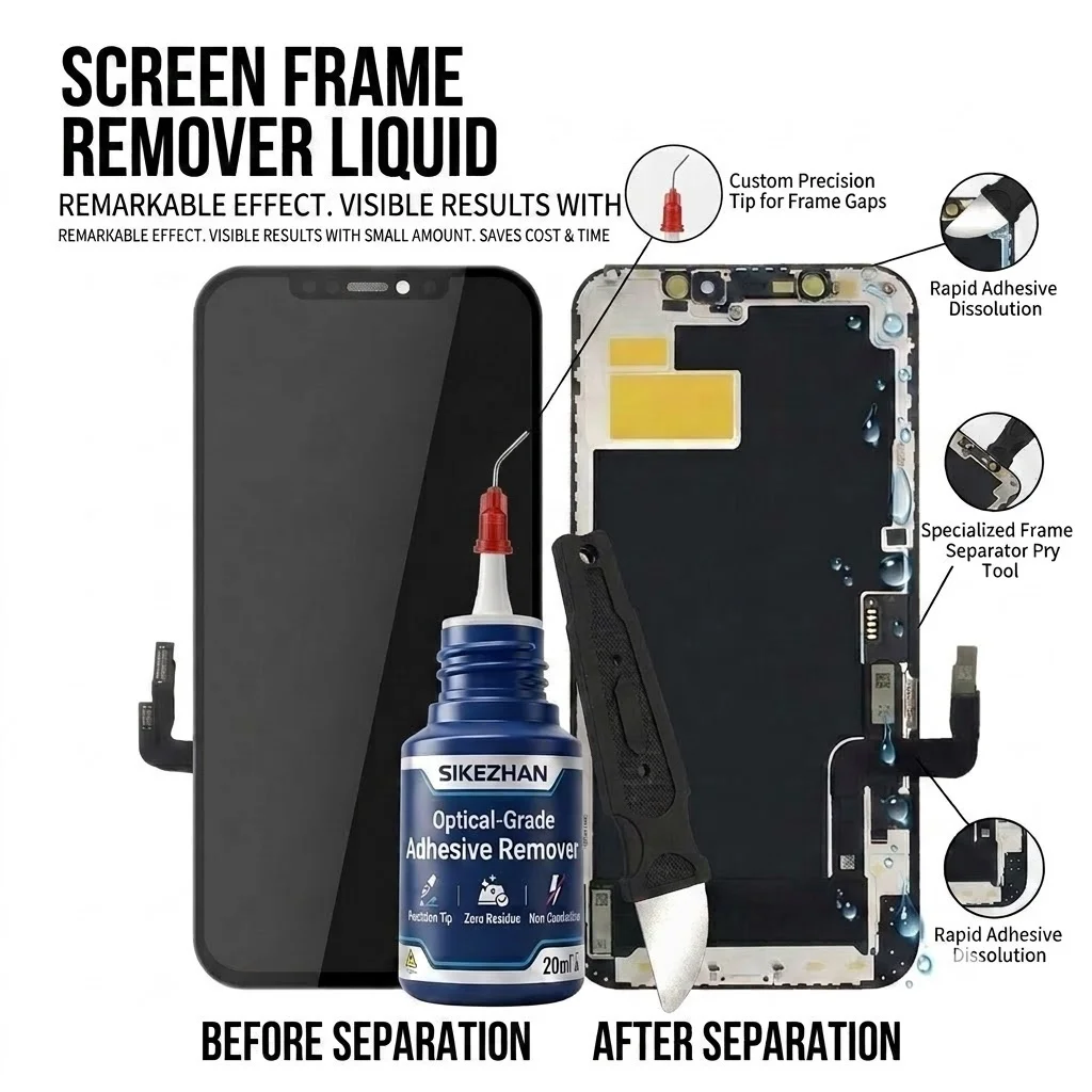 Screen Cleaner Spray - SIKEZHAN 20ml Optik Sınıf Yapıştırıcı Sökücü