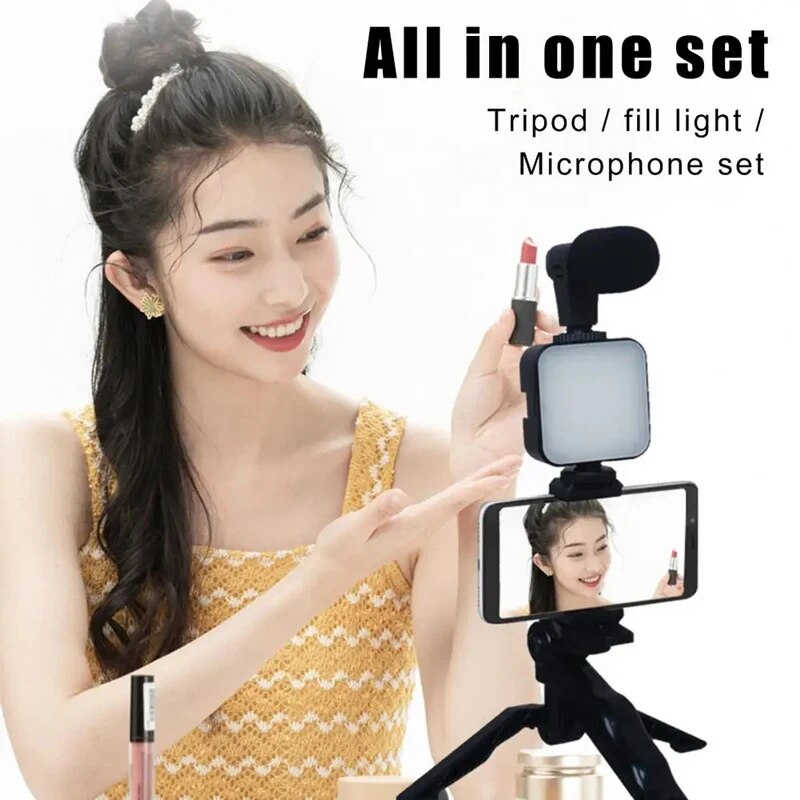 Akıllı Telefon Vlog Kiti Tripo - Youtube Phone Accessories incelemesi ve fiyatı
