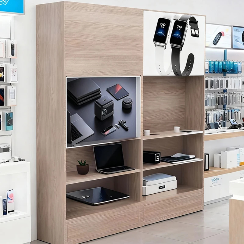 Özel Ölçülü Metal Giysi Teşhir - Phone Accessories Rack Display incelemesi ve fiyatı