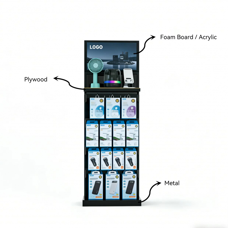 Özel Fiyatlı Çift Taraflı Meta - Phone Accessories Rack Display incelemesi ve fiyatı
