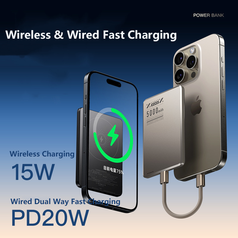 Ultra İnce Manyetik Powerbank  - Power Bank Slim incelemesi ve fiyatı