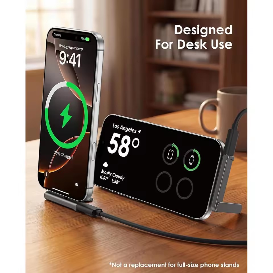 2/1 adet taşınabilir USB C 3.5 - Desk Phone Stand incelemesi ve fiyatı