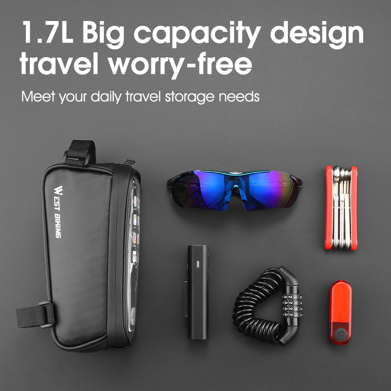 WEST BIKING Bisiklet Kadro Çan - Youtube Phone Accessories incelemesi ve fiyatı