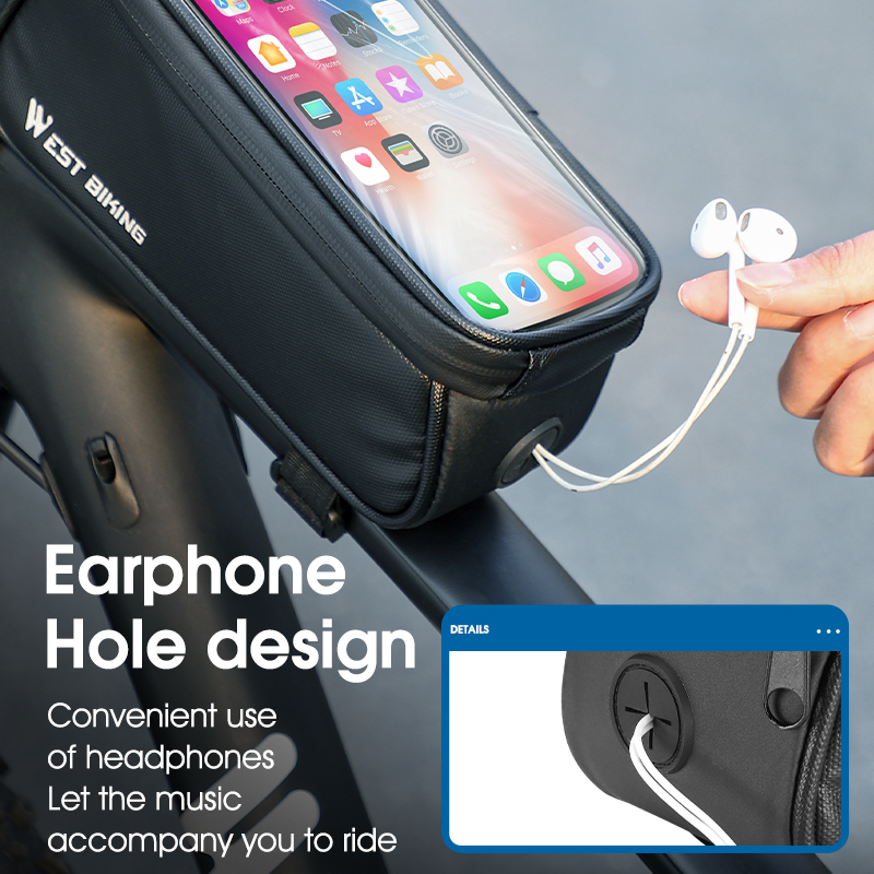 WEST BIKING Bisiklet Kadro Çan - Youtube Phone Accessories incelemesi ve fiyatı