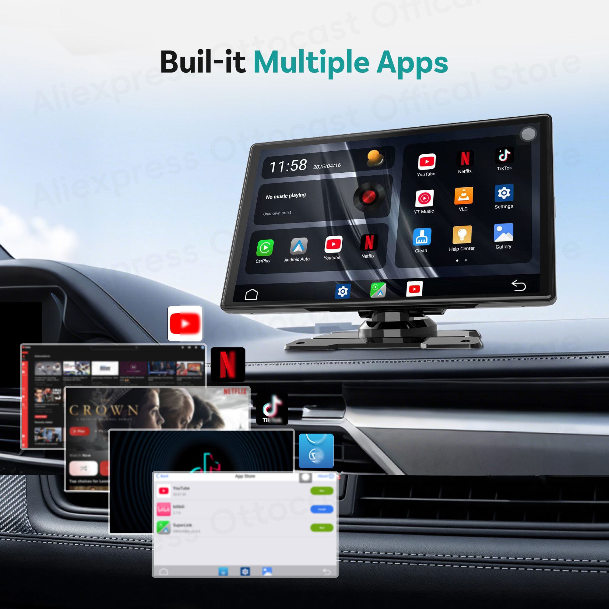 Ottocast Express Android Araba - Youtube Phone Accessories incelemesi ve fiyatı