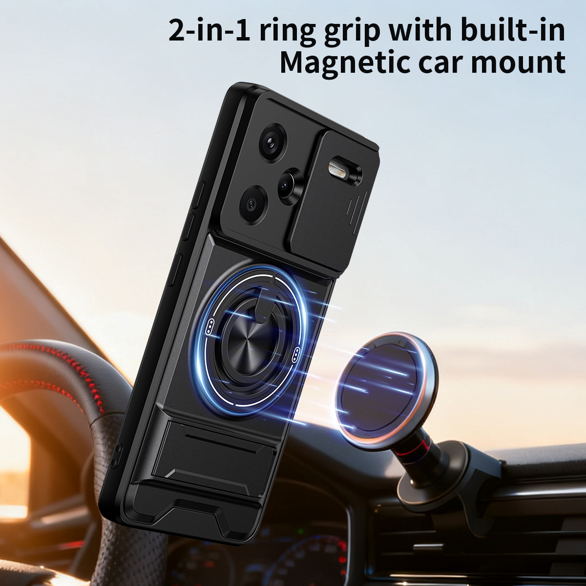 Xiaomi Redmi Note 14 13 12 Pro - Phone Kickstand Ring incelemesi ve fiyatı