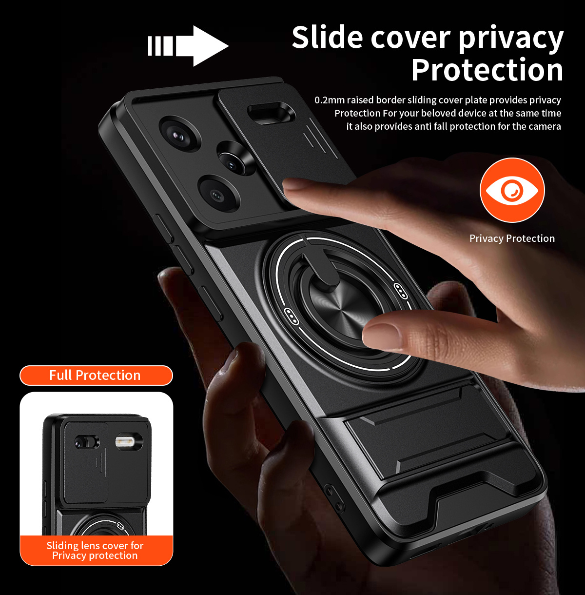 Xiaomi Redmi Note 14 13 12 Pro - Phone Kickstand Ring incelemesi ve fiyatı