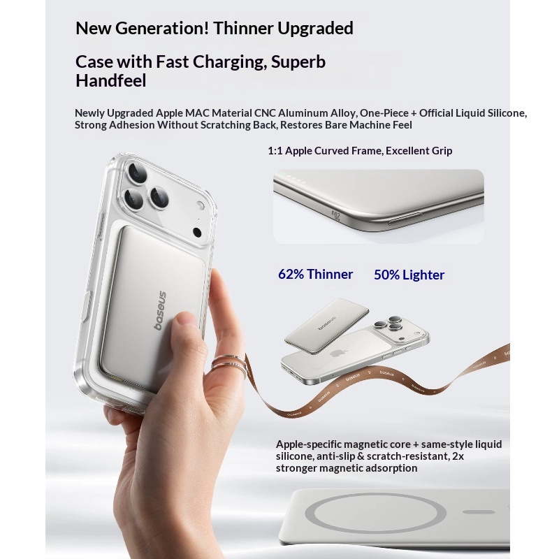 Baseus Manyetik Kablosuz Power - Power Bank Slim incelemesi ve fiyatı