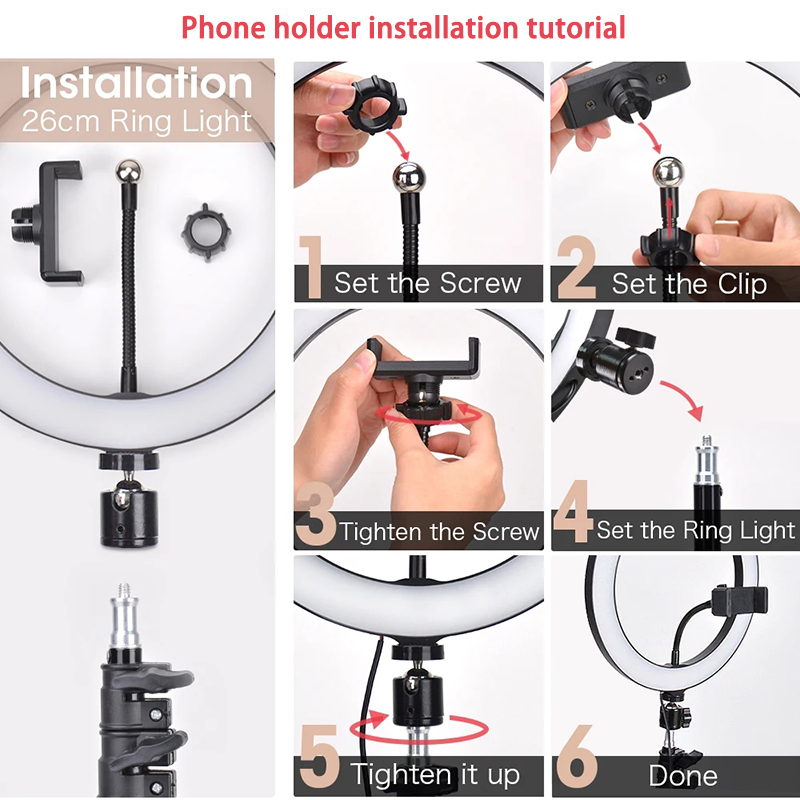 16cm 26cm 33cm LED halka ışıkl - Youtube Phone Accessories incelemesi ve fiyatı