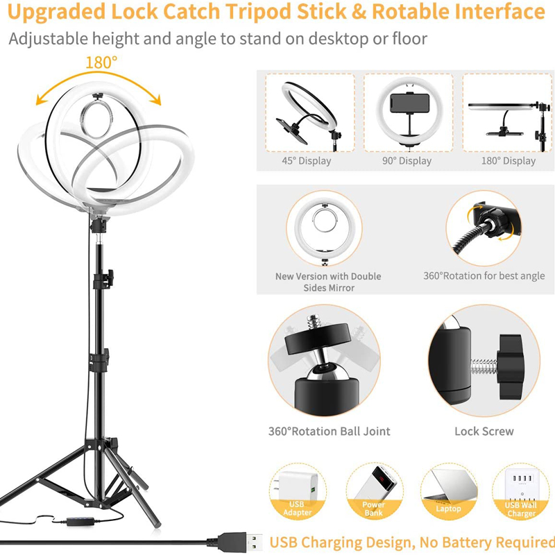 16cm 26cm 33cm LED halka ışıkl - Youtube Phone Accessories incelemesi ve fiyatı