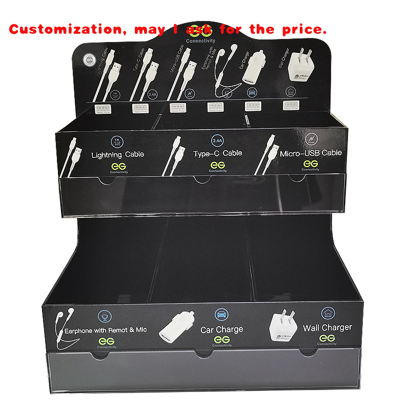 Özel Tinya Modern USB Kablolar - Phone Accessories Rack Display incelemesi ve fiyatı